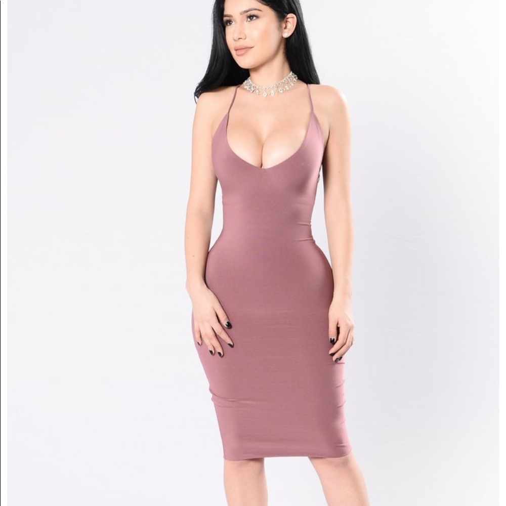 Fashion Nova Spaghetti Strap Dress